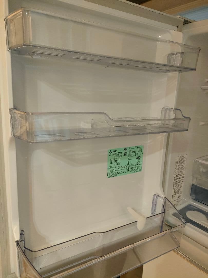 福*様 三菱 ノンフロン 冷蔵庫 ホワイト 330L 自動製氷 MR-CX33