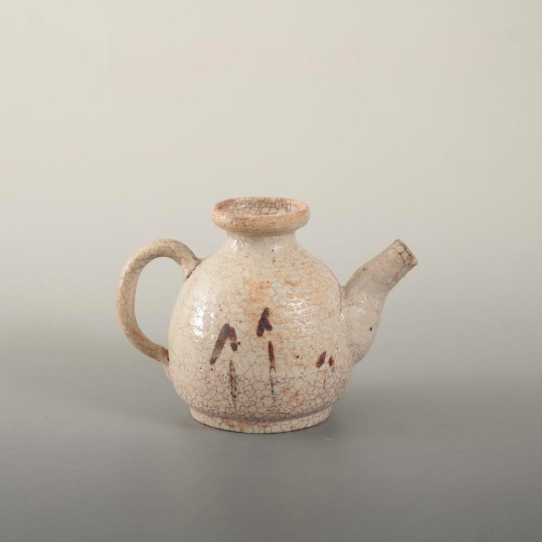 絵志野 水注 酒注 酒器 古美術 古道具 アンティーク 絵瀬戸