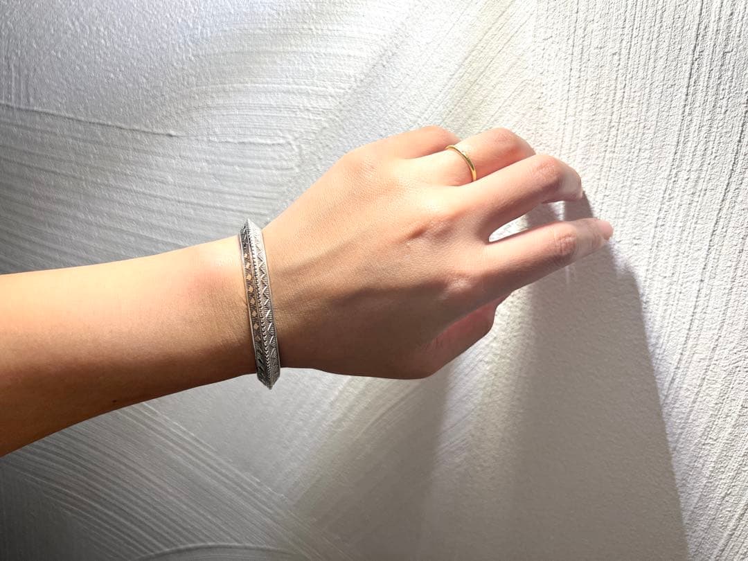 ワイリーセカテロ ヘビーゲージバングル ナバホ族