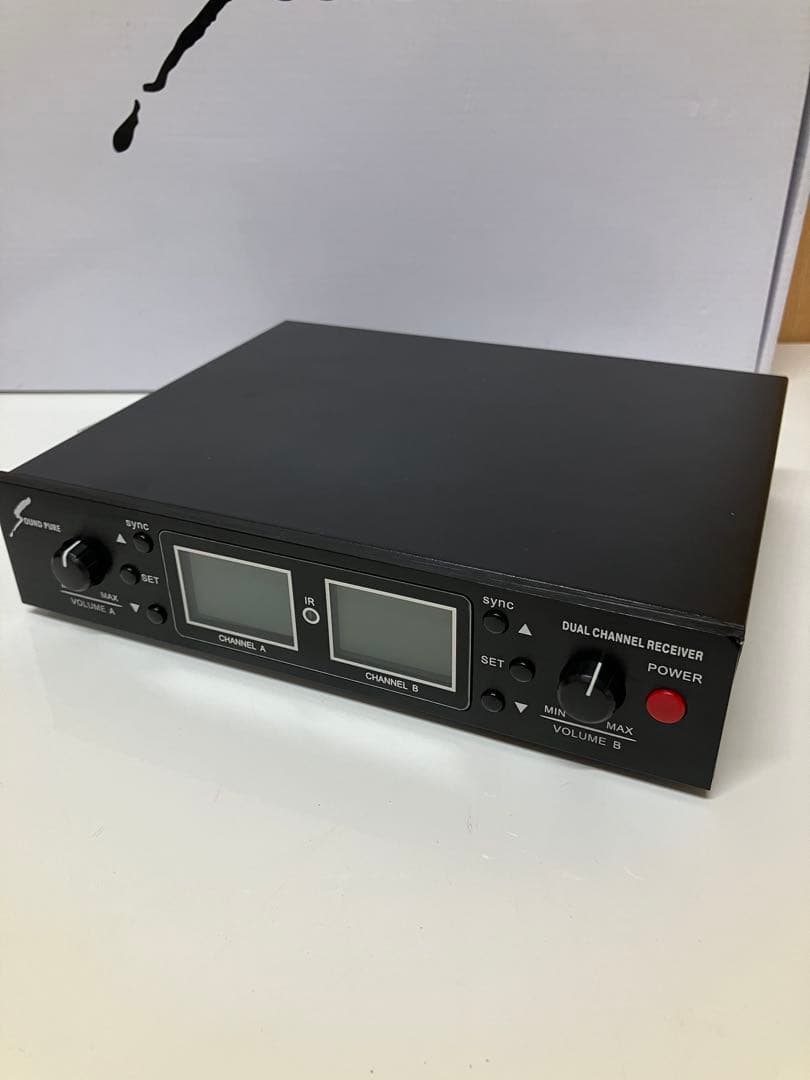 E02 SOUND PURE サウンドピュア ワイヤレスマイク 受信機　付属品有
