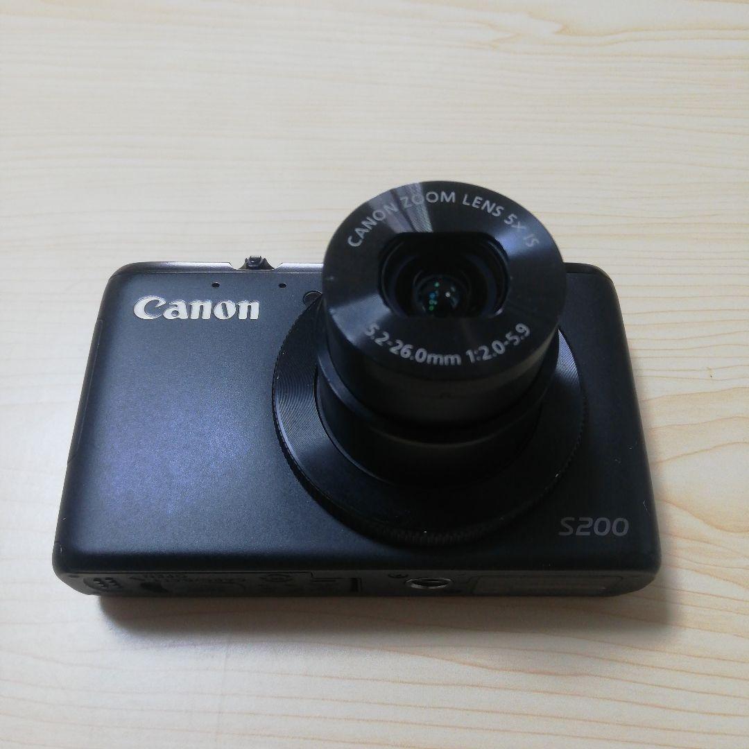 Canon PowerShot S200 BK 中古ジャンク品(レンズエラー) 再びキャノン