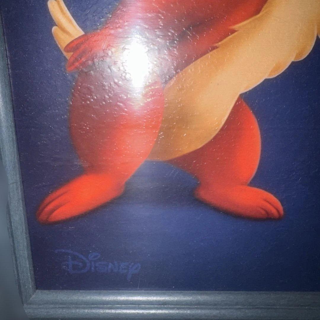 新品　油絵風のチップとデールの絵画