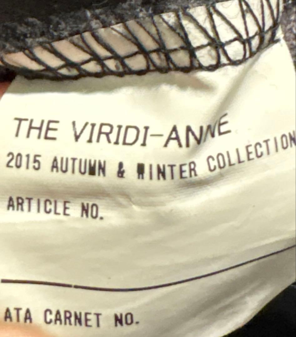 The viridi-anne wool sarouel pants2015aw