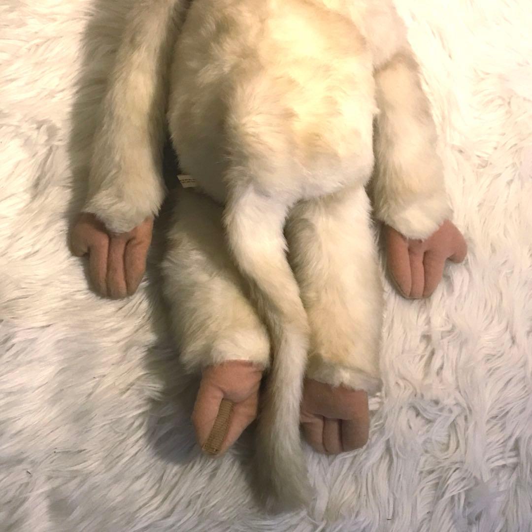 80's mon seuil モン スイユ おさる の サム ・大型 ぬいぐるみ