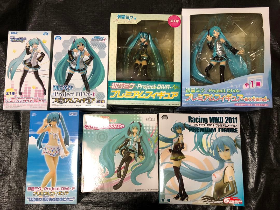 7点 初音ミク セガ プライズ プレミアム フィギュア ボカロ プロセカ 美少女