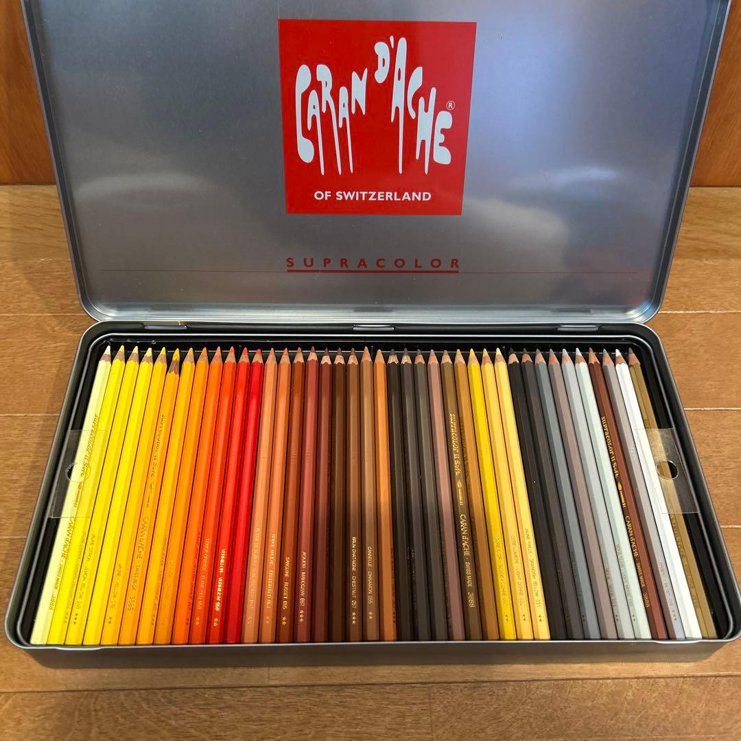 カランダッシュ スプラカラーソフト 水溶性色鉛筆120色セット - メルカリ