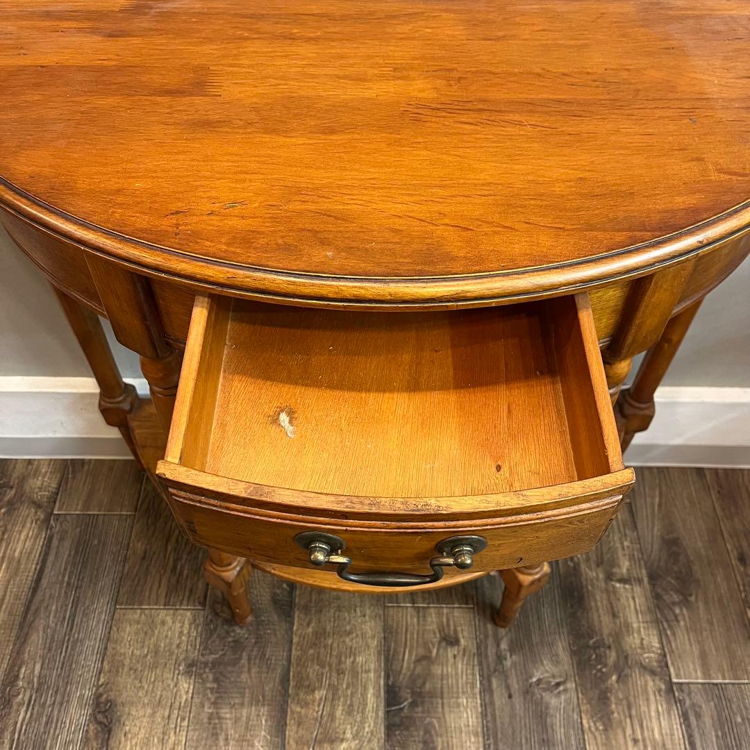 イタリア製】 デミルーンコンソール アンティーク家具 サイドボード 飾り台