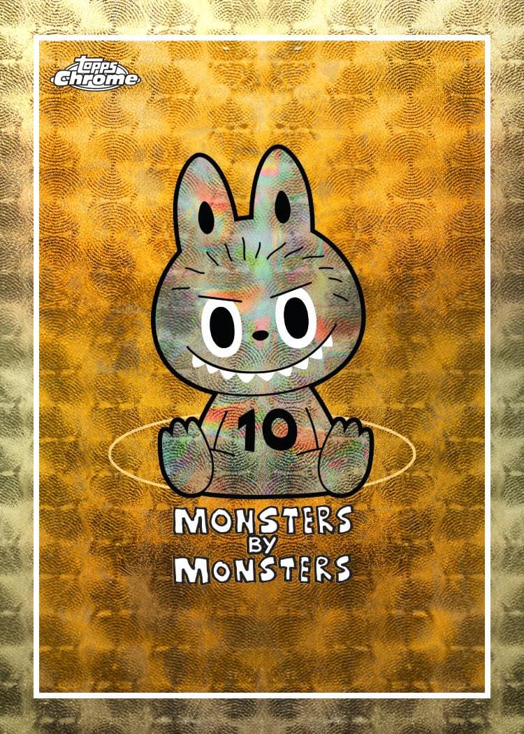 レッド】Topps Chrome Labubu 10周年記念 - メルカリ