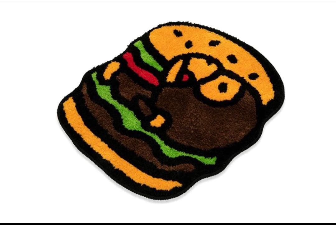 小物 BAPE BABY MILO HAMBURGER RUG