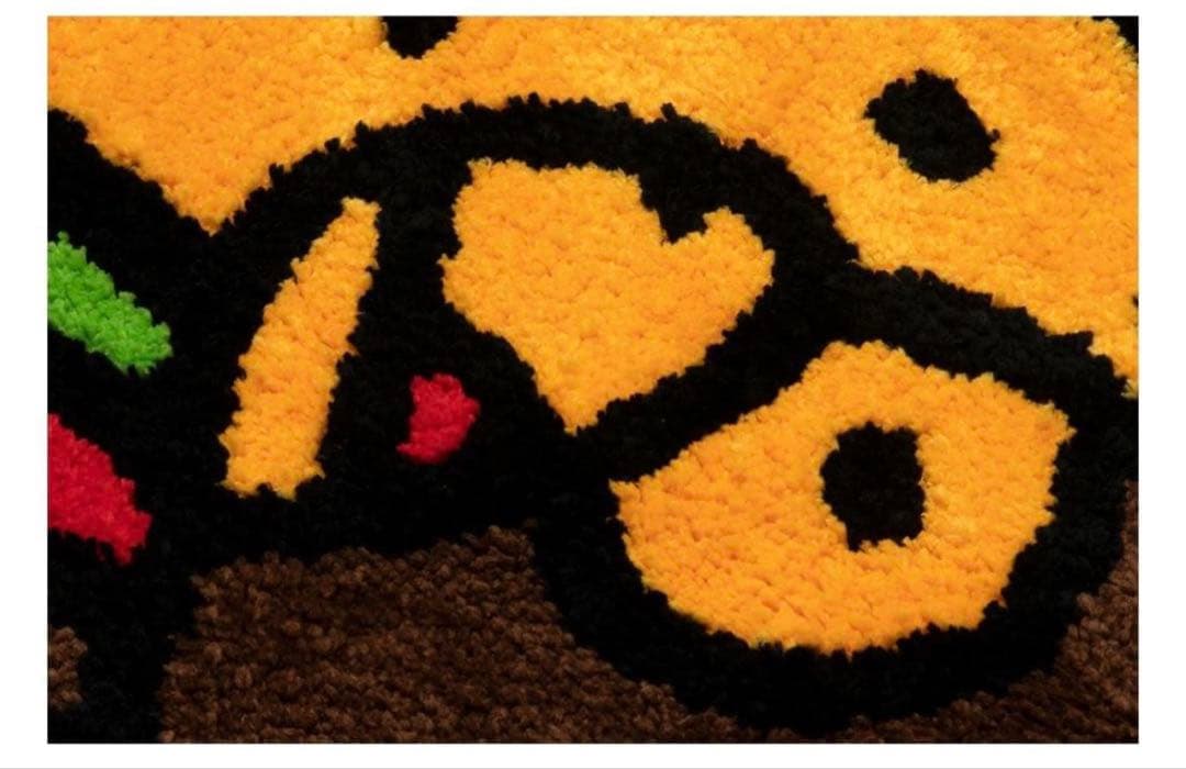 小物 BAPE BABY MILO HAMBURGER RUG