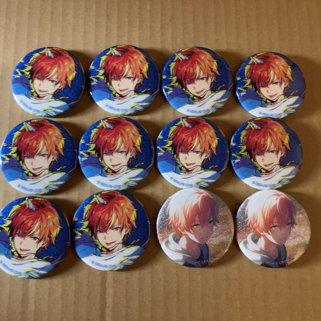 ハイキュー スクエア缶バッジ 箔押し 遠征 宮治