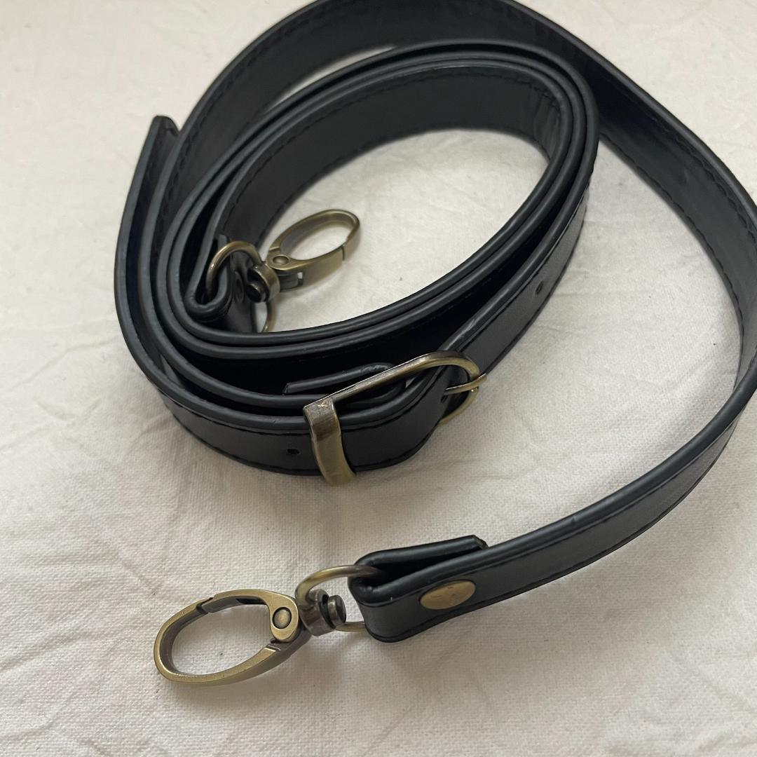ショルダーストラップ【 ブラック / AG 】黒　バッグ 紐 スマホ ホルダー