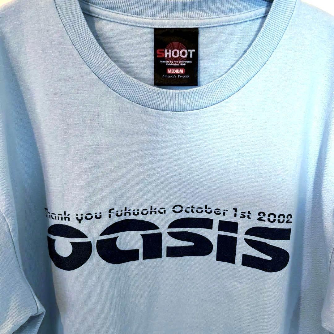 希少 oasis オアシス レアTシャツ 幻の2002年福岡公演 美品 - メルカリ