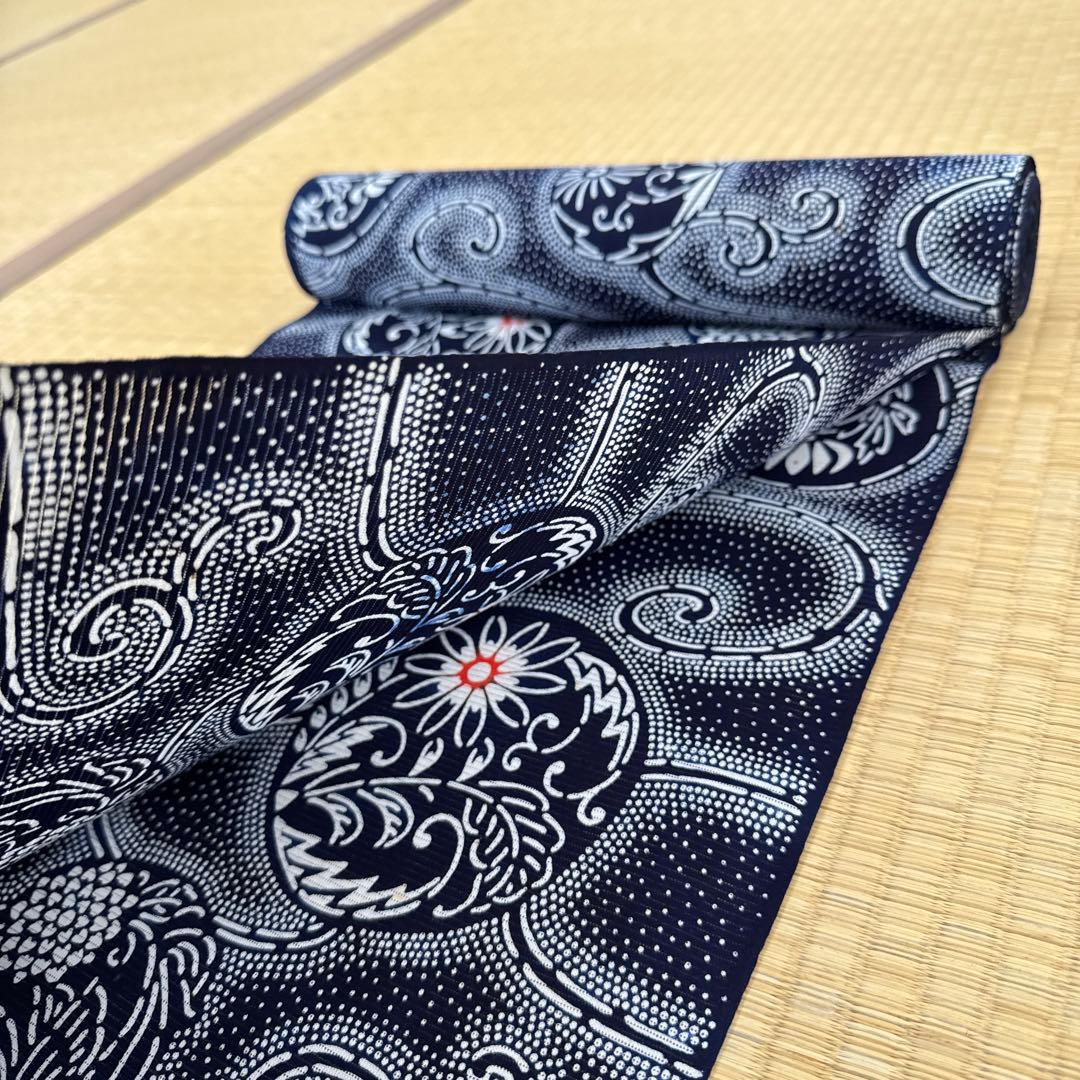 高級手芸　綿絽　本染ゆかた反物