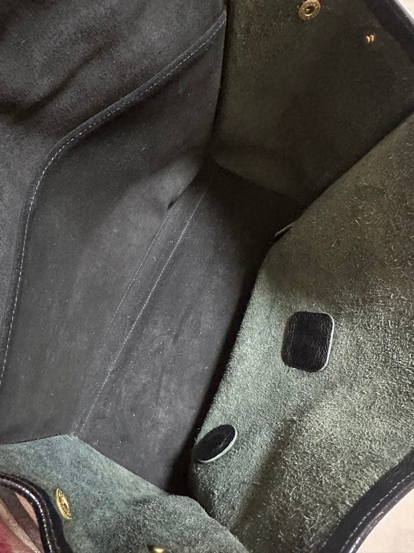 【美品】IL PISCONTE 黒 レザー ハンドバッグ(本革)