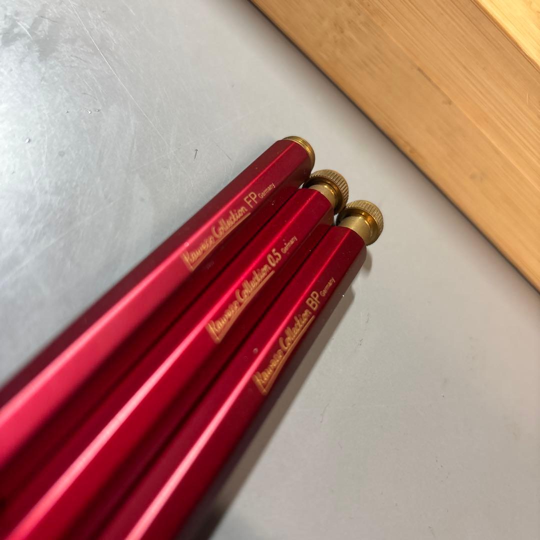 カヴェコ レッド BP FO MP 3本セット - メルカリ