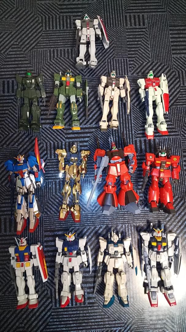 ガンダムSEEDプラモデルジャンク品まとめ売り10体セット