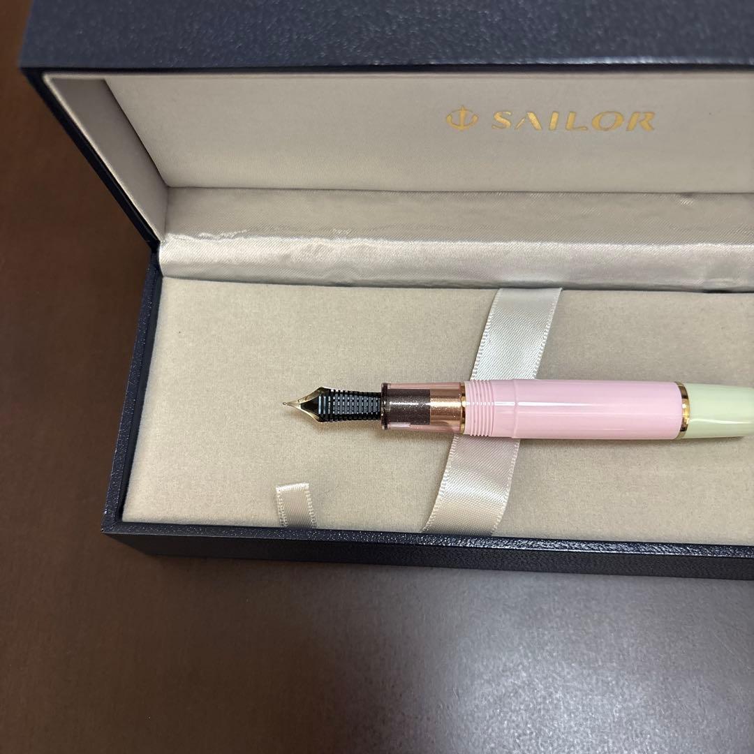 ☆お値下げ 生田川サクラ セーラー万年筆 ナガサワ文具センター限定 中