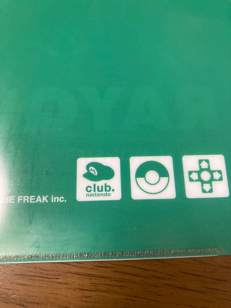 club nintendo クリアファイル　ピカチュウ　ミュウ　レックウザ　美品