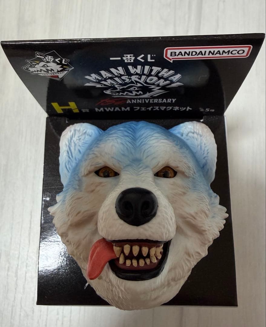 MAN WITH A MISSION 一番くじH賞 トーキョータナカ マグネット - メルカリ