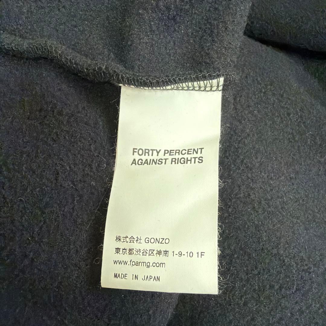 FORTY PERCENT フリース プルオーバー
