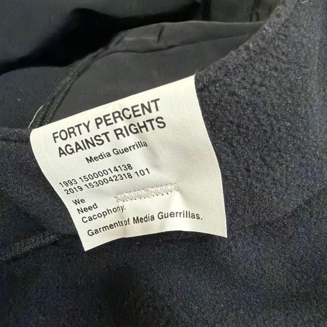 FORTY PERCENT フリース プルオーバー