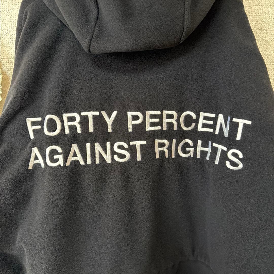 FORTY PERCENT フリース プルオーバー