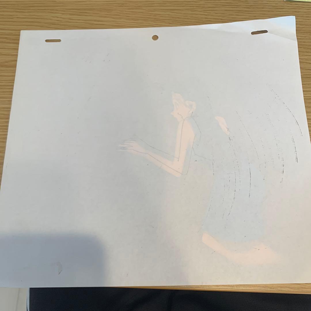 名探偵コナン セル画 毛利蘭　【貴重・ED合成指示】