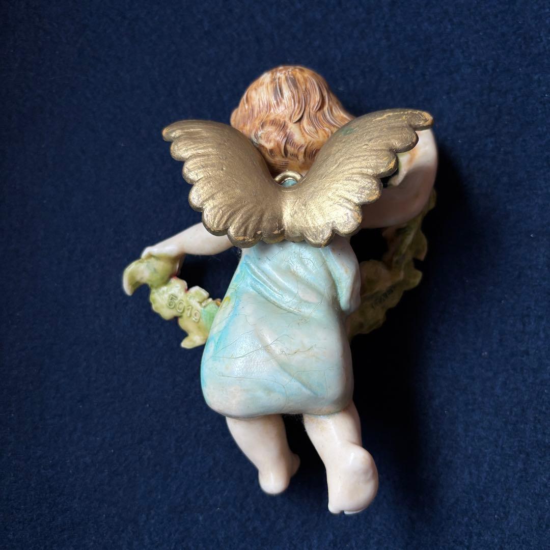 2622 置き物 天使たちイタリア製 男の子ドイツ製 - メルカリ
