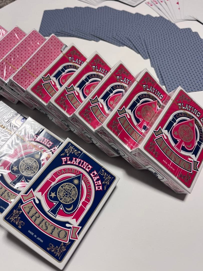 カジノカード ARISTO 日本製 40デッキ 未使用