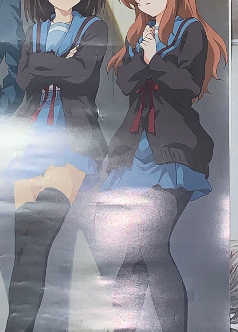 B2サイズ】 劇場版 涼宮ハルヒの消失 告知 ポスター ポスター