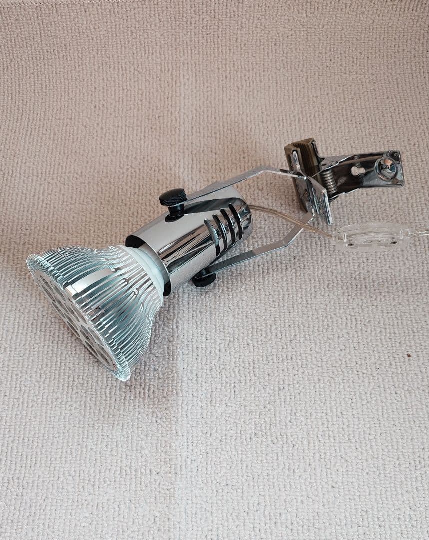 LEDスポットライト1W×15素子 レディオクリップL付き アクアプラネット