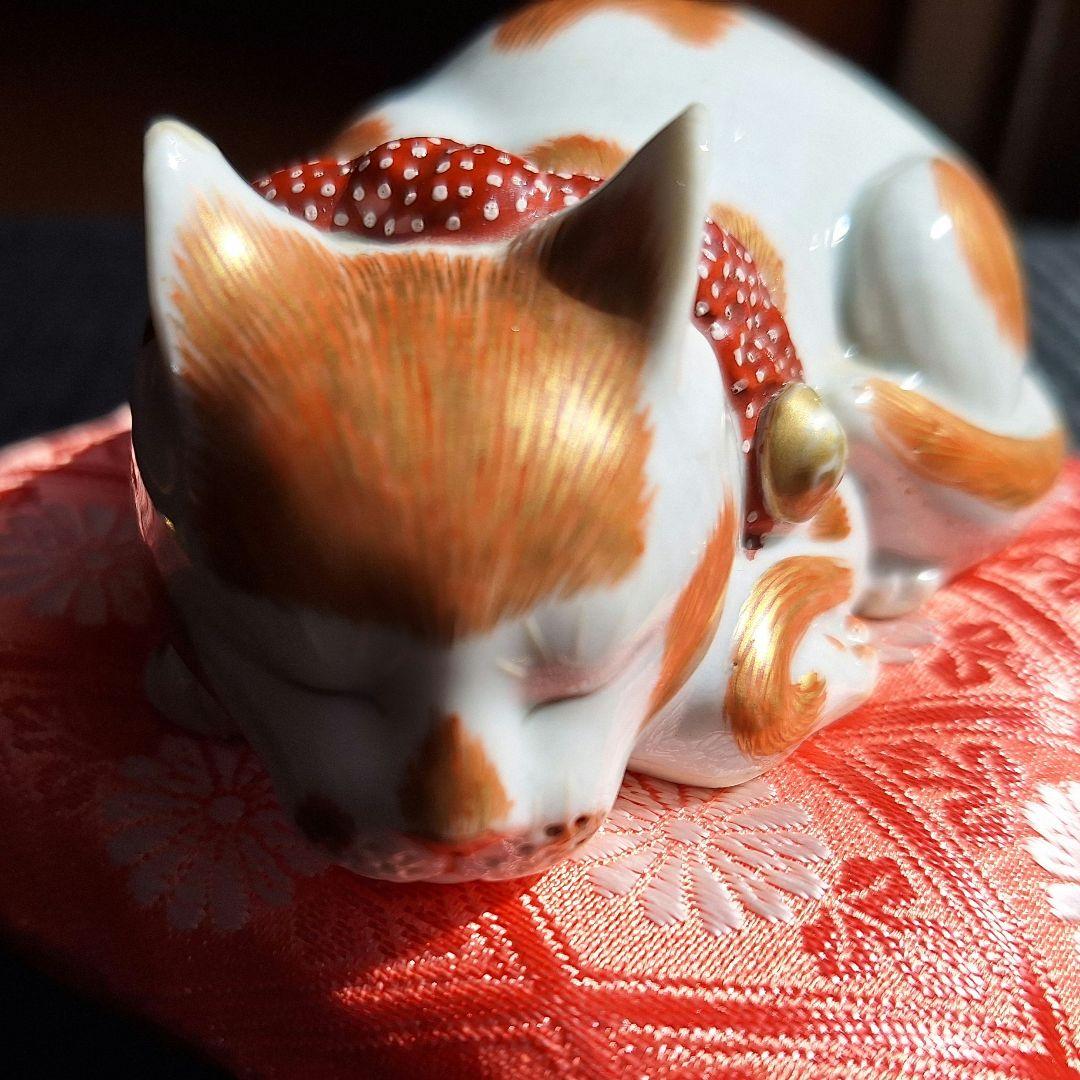 海を渡り、米国で百年以上眠り続けた猫！明治後期 眠り猫ねこ 招き猫