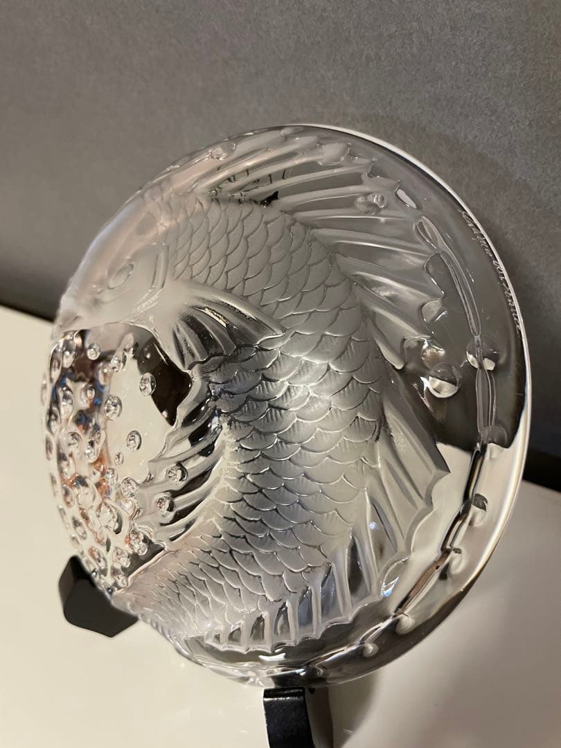 LALIQUE ラリック 灰皿 小物入れ 魚