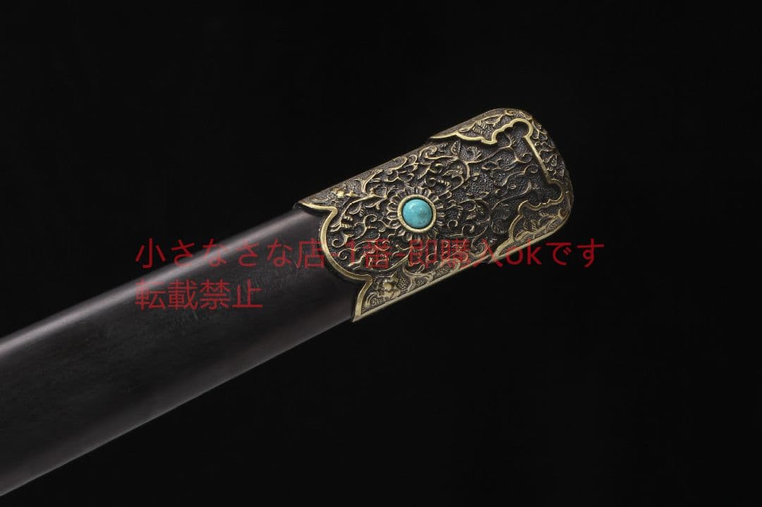 キリン唐横刀二級黒檀模様鋼 古兵器 武具 刀装具 日本刀 模造刀 居合刀