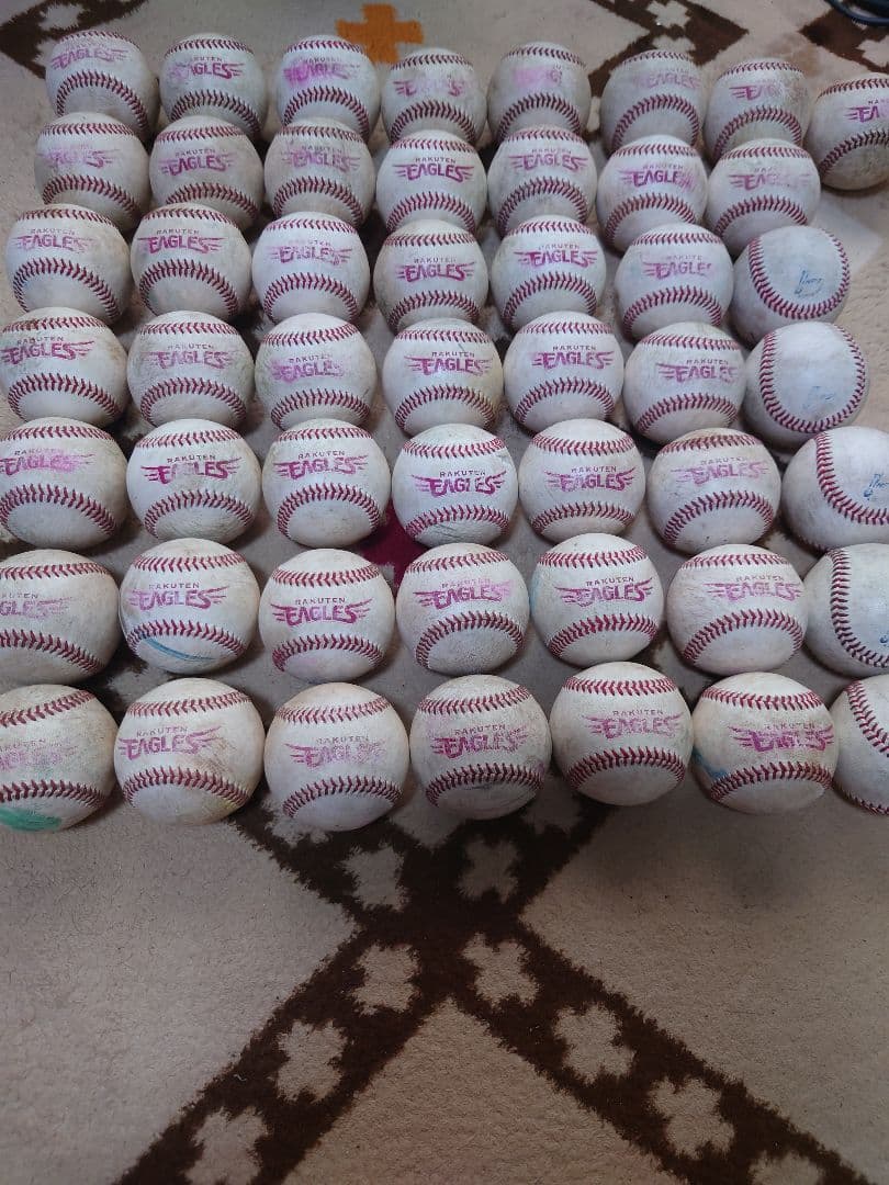 NPB 試合球12個セット実使用硬式野球ボール 硬式ボール