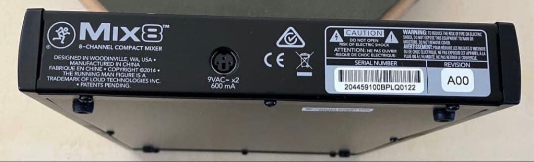 配信機器・PA機器・レコーディング機器 Mackie mix8