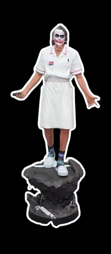ダークナイト ジョーカー ナース 特大 巨大 フィギュア バッドマン