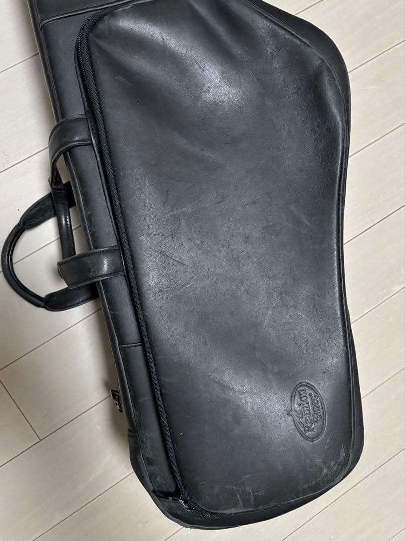【本革】リユニオンブルーステナーサックス用ケース