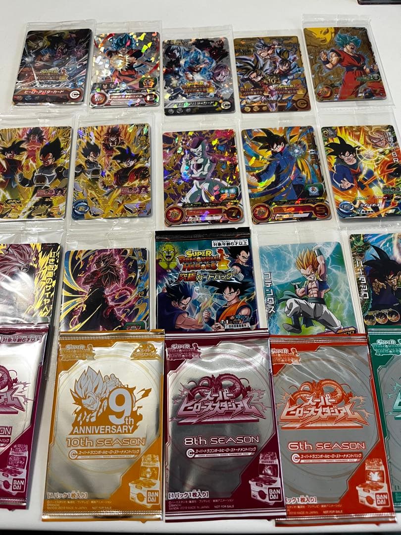 SEC UR 60枚以上　CP 未開封 P 370以上　ドラゴンボールヒーローズ