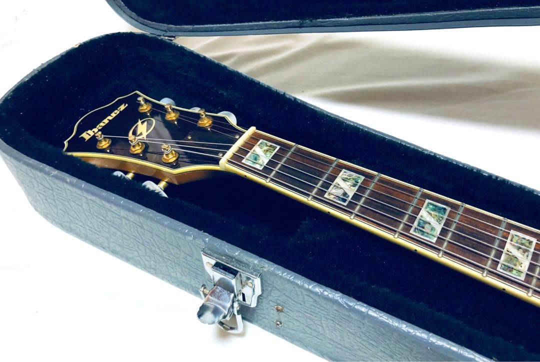 新品同等 Ibanez アイバニーズ AS103-NT 高級ケース付 貴重