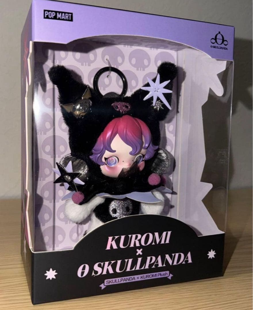KUROMI x SKULLPANDA クロミ スカルパンダ ポップマート - メルカリ