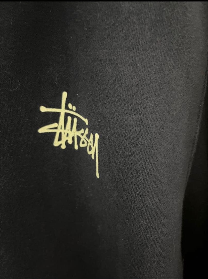 正規品　Stussy ジップアップパーカー　ネイビー