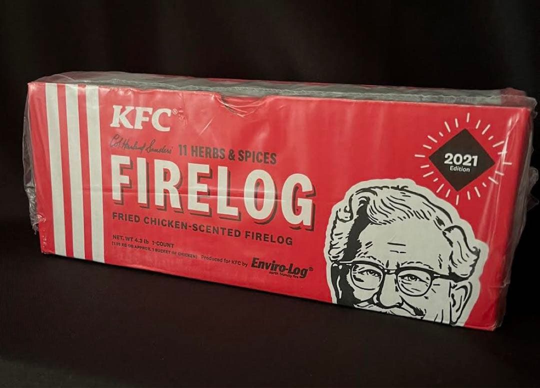 フライドチキンの香りがする薪 ケンタッキーフライドチキン 2021 KFC