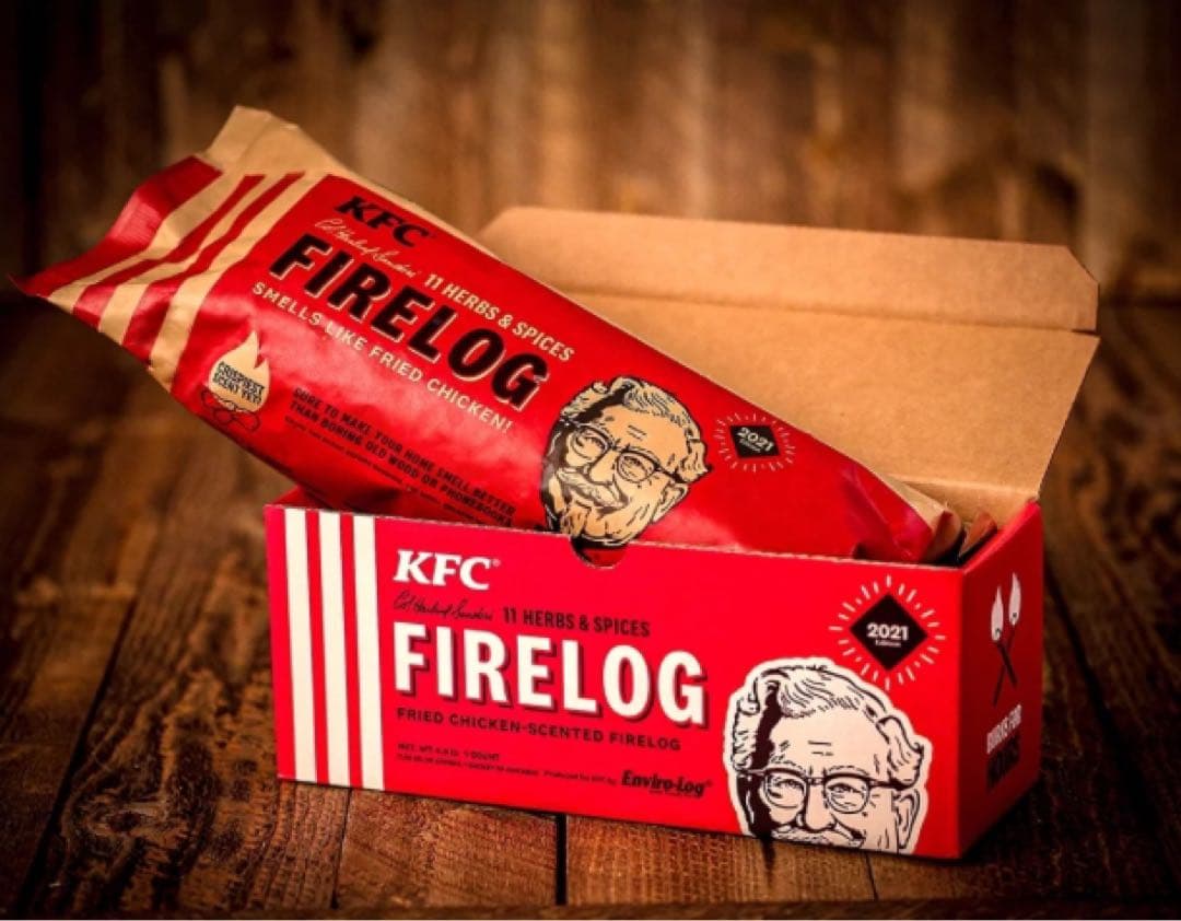 フライドチキンの香りがする薪 ケンタッキーフライドチキン 2021 KFC