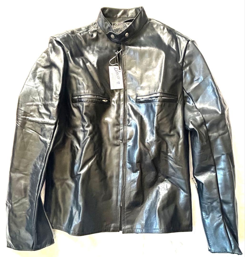 【デッドストック】BUCO ブコ　革ジャン　シングルライダース　ヴィンテージ40 デッドストック】BUCO ブコ 革ジャン シングルライダース ヴィンテージ40