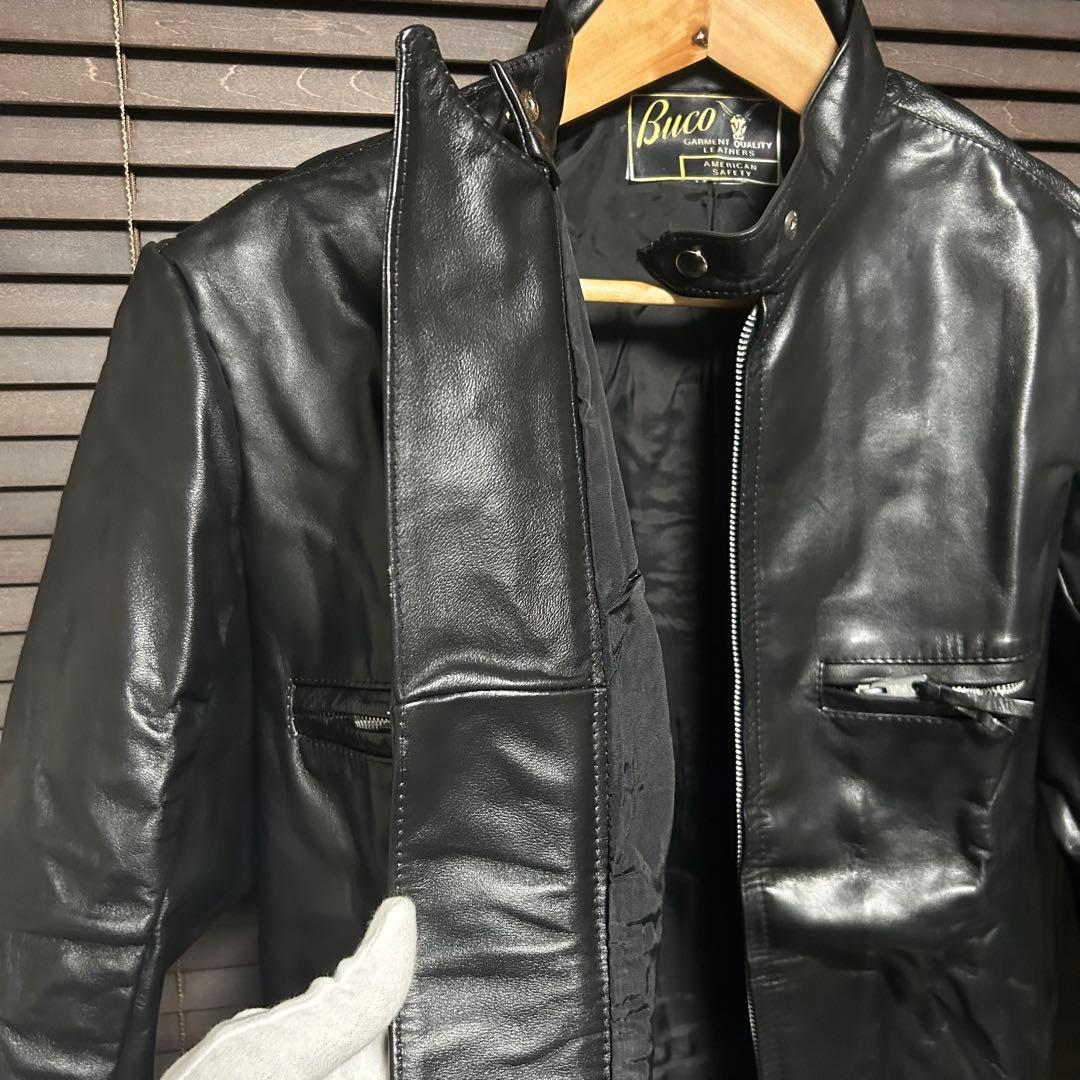 デッドストック】BUCO ブコ 革ジャン シングルライダース ヴィンテージ40