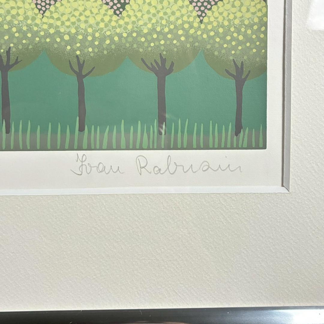 美品 イワン・ラブジン「イベリスク」リトグラフ 大作 直筆サイン入り