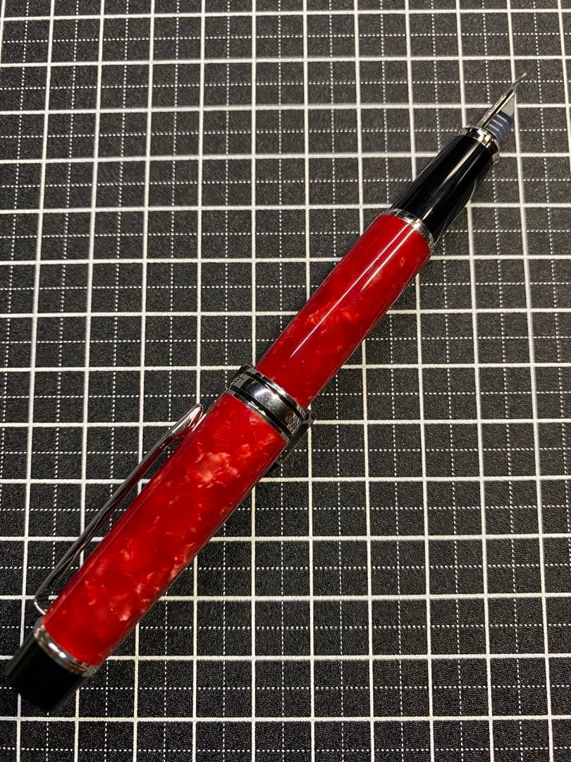 PILOT LEGANCE 89s Red 万年筆 字幅F
