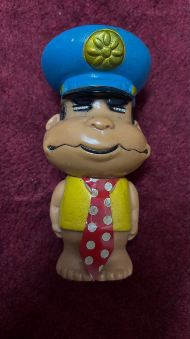 さ*い様 【貴重】がきデカ こまわり君 貯金箱 ソフビ